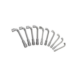 CLES A PIPE DEBOUCHEES 6 PANS JEU DE 10 CLES KS TOOLS