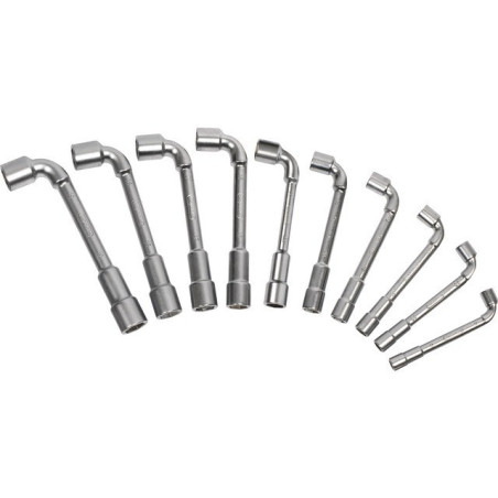 CLES A PIPE DEBOUCHEES 6 PANS JEU DE 10 CLES KS TOOLS