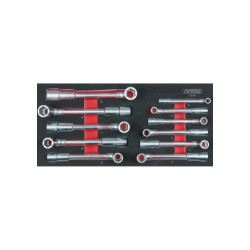 MODULO CHIAVE A 6 PUNTI 11 PEZZI UTENSILI KS