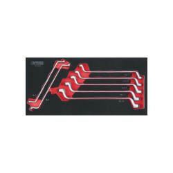 CHIAVI A SCATOLA A 75° A CONTRAANGOLO MODULO 7 PEZZI UTENSILI KS