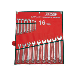 KIT ULTIMATE METRIC COMBINATION WRENCHES DA 16 PEZZI