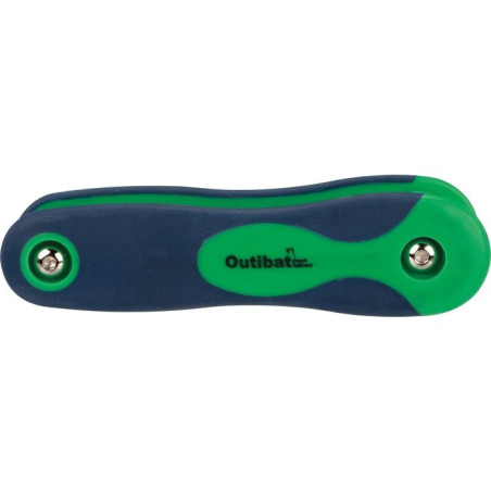 Juego de 8 llaves Torx perforadas en montaje Outibat - T9 a T40