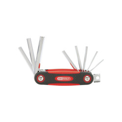 Monture de 8 clés allen - KS Tools