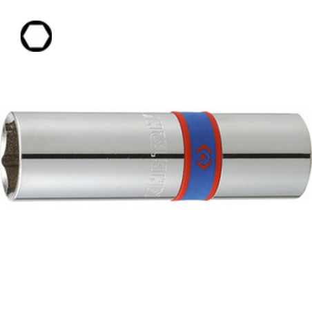 Zündkerzensteckdosen 1/2" (12,7 mm) 6-Punkt-Länge 70 mm - 4635