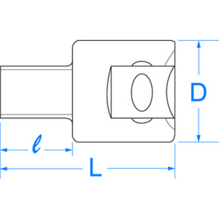 Metrische afvoerbuis 1/2" (12,7 mm) 4014