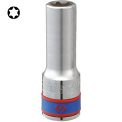 Douille longue 1/2" (12.7 mm) pour vis mâles Torx ® 4275