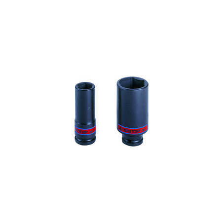 Vaso de impacto de 1/2" (12,7 mm) de largo de pared fina de 6 punto 4935