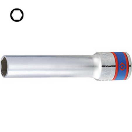 Vaso extra largo 1/2" (12,7 mm) 6 punto 4255