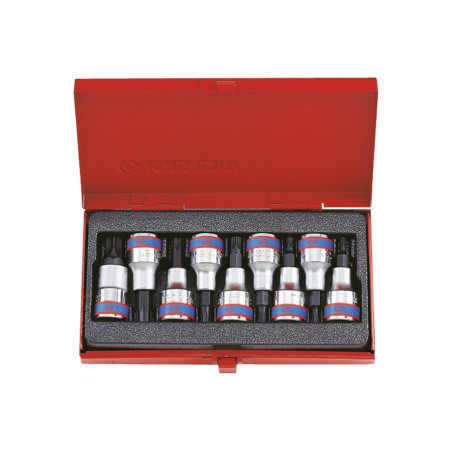 Coffret de douilles tournevis 1/2" Torx - 9 pièces - 4109PR