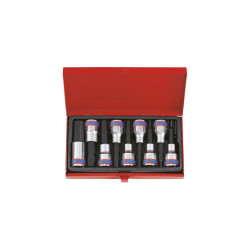 1/2" 6-Punkt-Schraubenzieher-Langstecker-Satz – 9 Teile – 4120 PR