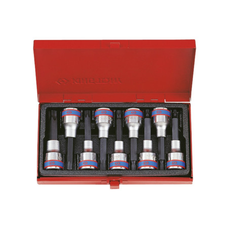 Coffret de douilles longues 1/2" tournevis Torx - 9 pièces - 4119PR