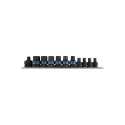 1/2" Torx rail slagdopset - 11 Stukken - 7411pp