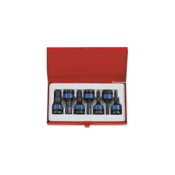 1/2" 6-punts slagdopset - 7 Delen - 4407mp01