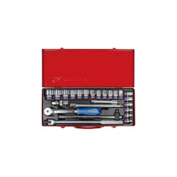 1/2" 12-punts dopset & Accessoires - 24 Stukken - 4026MR04