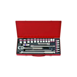 1/2" 12-Punkt-Stecknuss und Zubehörset – 24 Teile – 4026SR03