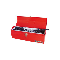 Caisse à outils de douilles 1/2" à choc métriques et accessoires - 2 - 4422mp01