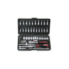 1/4" F6-STECKSCHLÜSSEL & ZUBEHÖR 46-TEILIGES SET