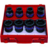 Coffret de douilles 3/4" à choc métriques - 8 pièces - 6408mp10