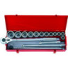 3/4" Socketset met accessoires - 16 Stukken - 6016sr