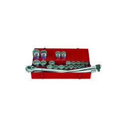 Set di bussole metrico e da 3/4" con accessori - 24 pollici - 6224CR