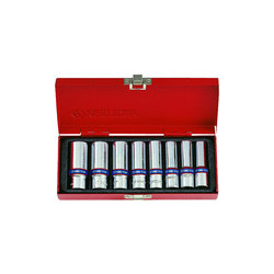 3/8" Metric Long Socket Set - 8 Stukken - 3508mr