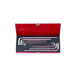 Metric Extra Long 6-punts mannelijke sleutelset - 10 stuks