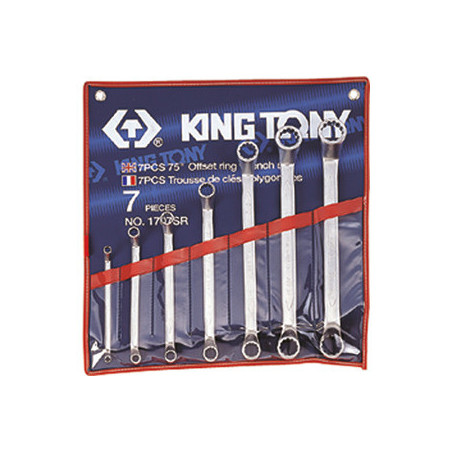 Kit de llave inglesa inclinada de pulgada - 7 piezas - 1707SR