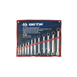 Kit per chiave a scatola metrica dritta - 12 pezzi - 1C12MR