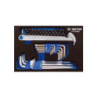 Evawave 6-punts mannelijke sleuteltray. Torx & Filtersleutel - 19 Stukken - 920119MRE