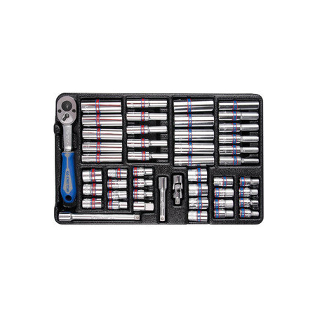 Thermogevormde doppen & accessoires 1/4" metrisch & inch - 48