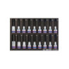 Plateau Evawave douilles 1/2" 6 Pans et Torx - 18 pièces