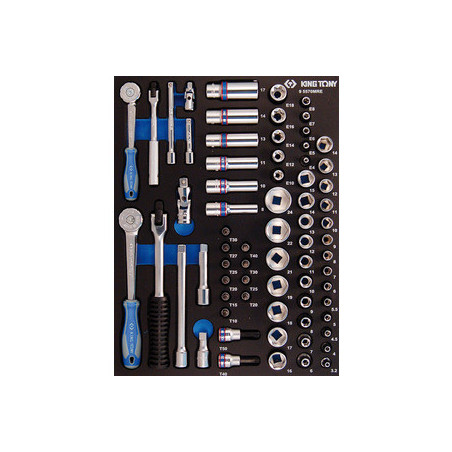 Evawave-Schale mit 1/4" und 3/8" metrischen Sockeln und Zubehör