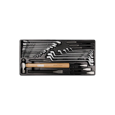 Thermoformé de clés en pouces et d'outils de frappe - 28 pièces - 990128SR