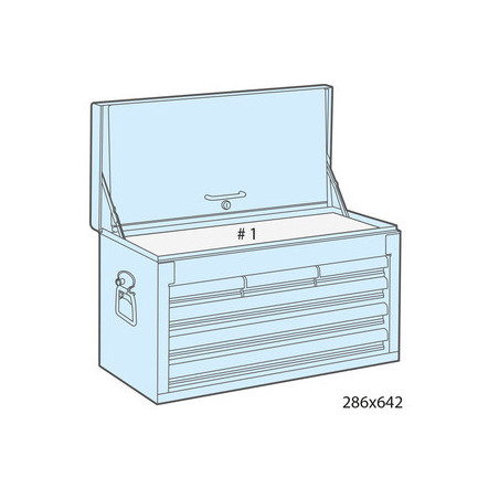 Thermoformé de douilles et accessoires 3/8" et 1/2" métriques et pouces