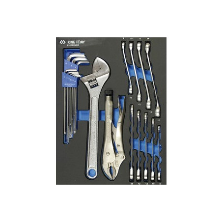 Evawave-Ratschen-Schraubenschlüssel-Tray, Innen-, Rohr-, Zifferblatt- und Verriegelungszange – 991120 m