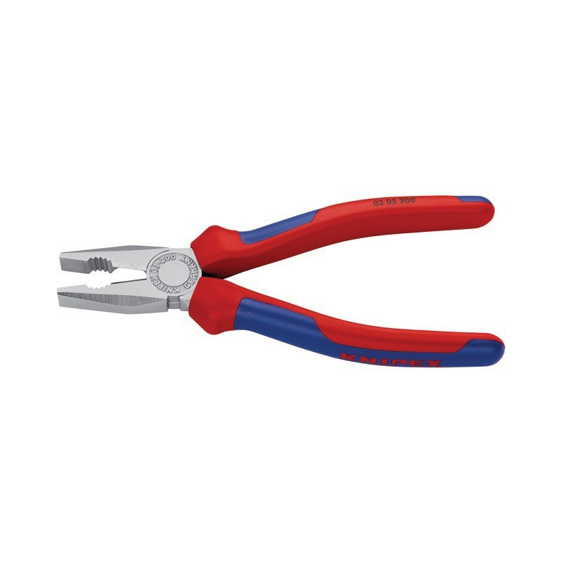 Pince universelle chromée longueur 200 mm gainée bi-matière