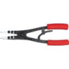 Pince pour circlips extérieur à embout droit interchangeable rouge - 68rs16