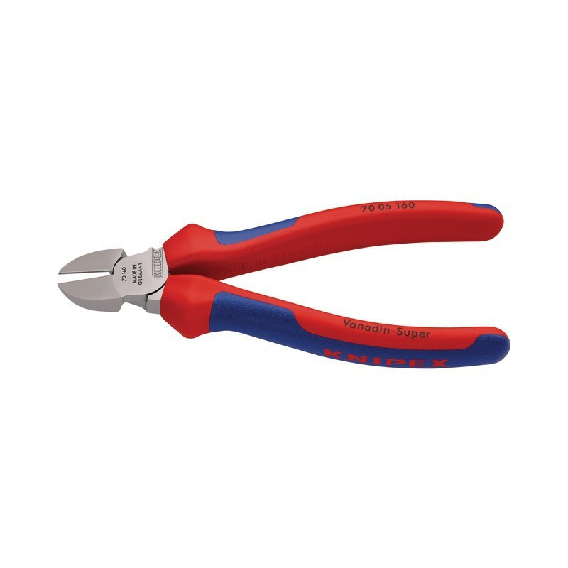 Diago snijtang van 160 mm lang met bimateriaal bekleed