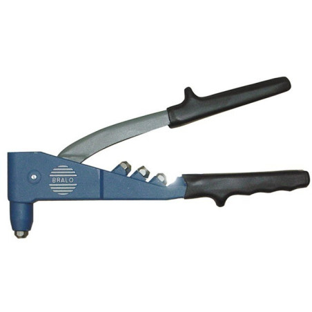 Nietenzange funktioniert hervorragend. Handheld