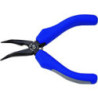 Halbrunde, geneigte Nasenzange "Mini" 134 mm - 633405