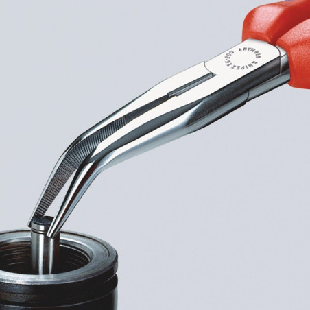 Schräg halbrunde Schneidzange mit 200 mm Länge