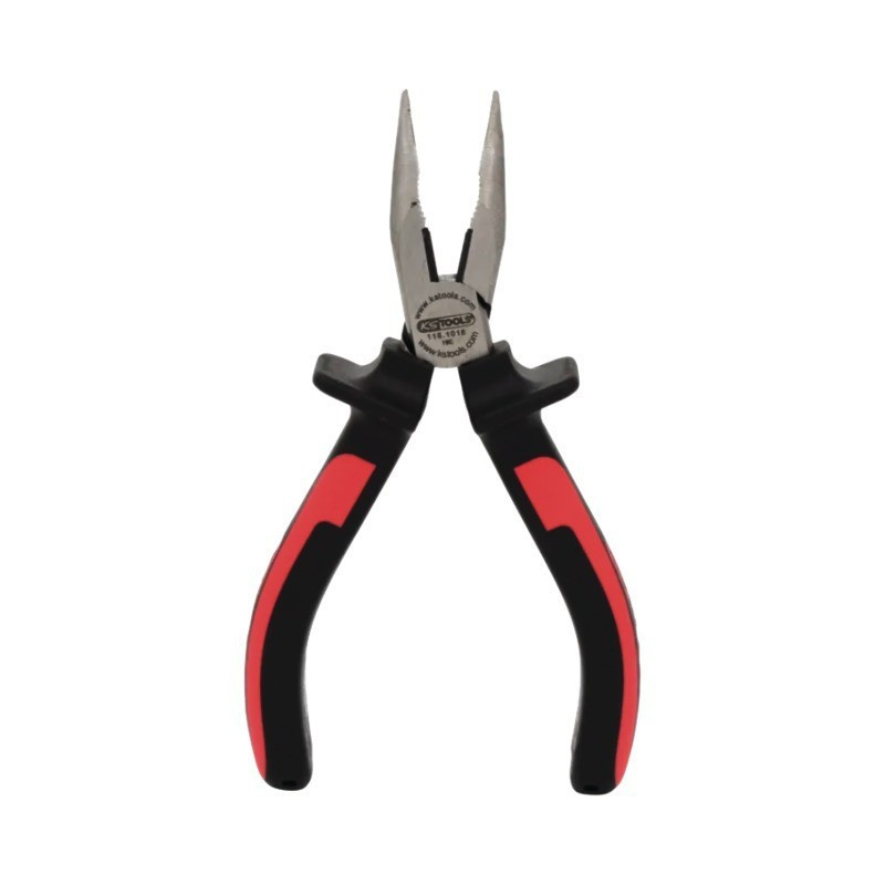 Pinza a muso mezzo rotondo inclinata 165 mm