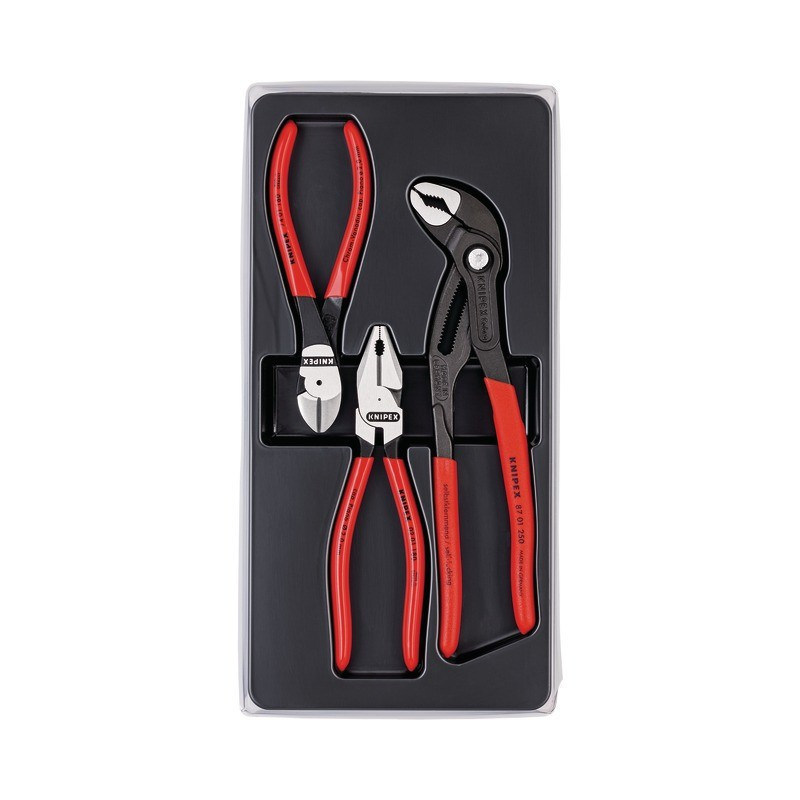 Juego Knipex de 3 piezas (universo/broco/multripr)