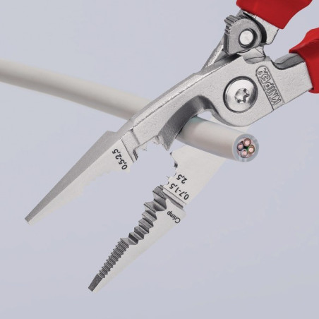 ELEKTRISCHE INSTALLATIONSZANGE LG 200 MM KNIPEX