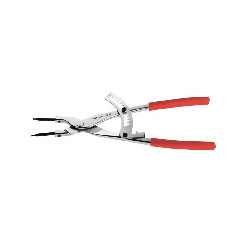 PINCE A CIRCLIPS A CREMAILLERE EXTERIEUR 85-200 DROIT FACOM