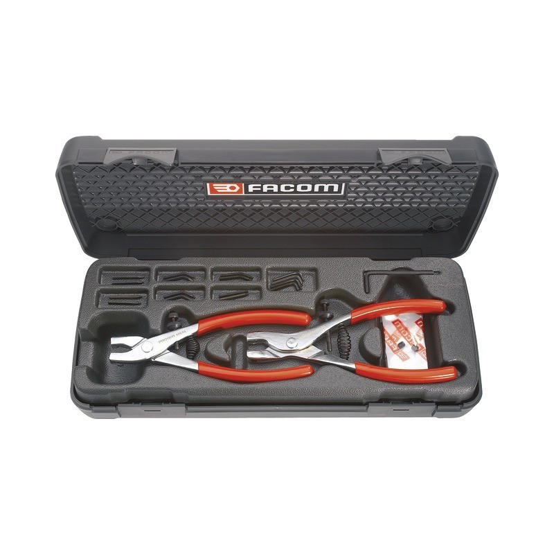 PINZE INTERNE ED ESTERNE CON MUSO INTERCAMBIABILE SET DI 2