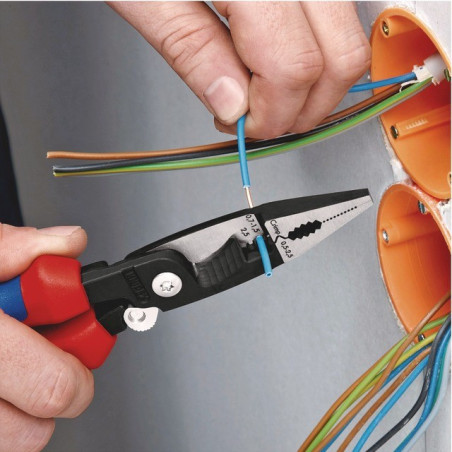 ALICATES ELÉCTRICOS MULTIFUNCIÓN PARA INSTALACIÓN ELÉCTRICA LG 200 MM KNIPEX