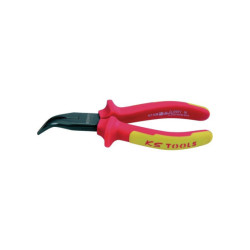 PINCE A BEC DEMI ROND COUDEE ISOLEE LG 165 MM KS TOOLS