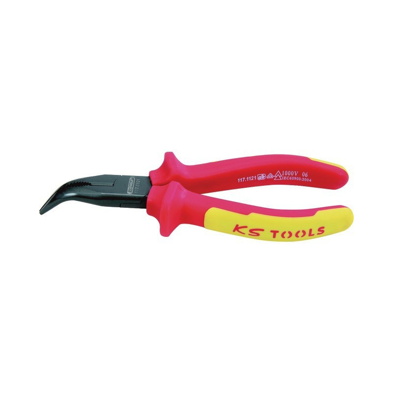 PINZE A PUNTA INCLINATA INCLINATA LG DA 200 MM KS TOOLS