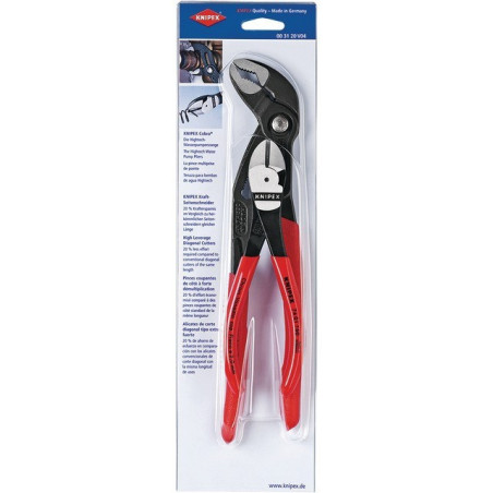 PINZE POMPA DELL'ACQUA COBRA LG DA 250 MM + TRONCHETTI LG DA 160 MM